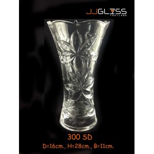 AMORN) Vase 300 SD - CRYSTAL VASE